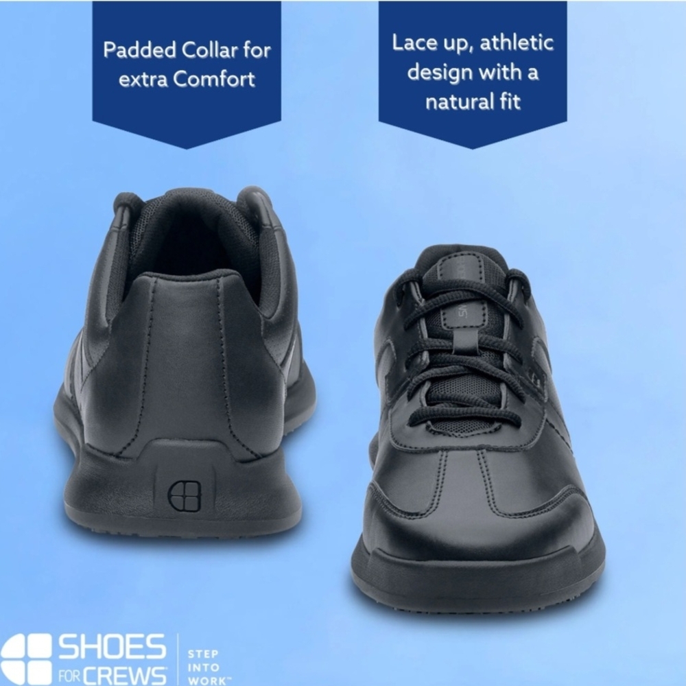 Black Men's Sneakers - Picture 3 of 5